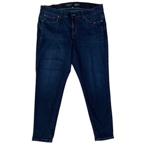 Torrid Bombshell Skinny Premium Stretch Dark‎ Wash Denim Jeans 20R